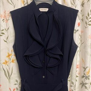 Calvin Klein Blue Dress - Size 6